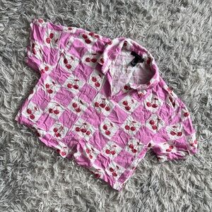 Pink Cherry Shirt